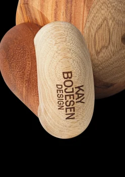 Kay Bojesen Abe x DBU Herre 2024 stor teak/limba - Køb her