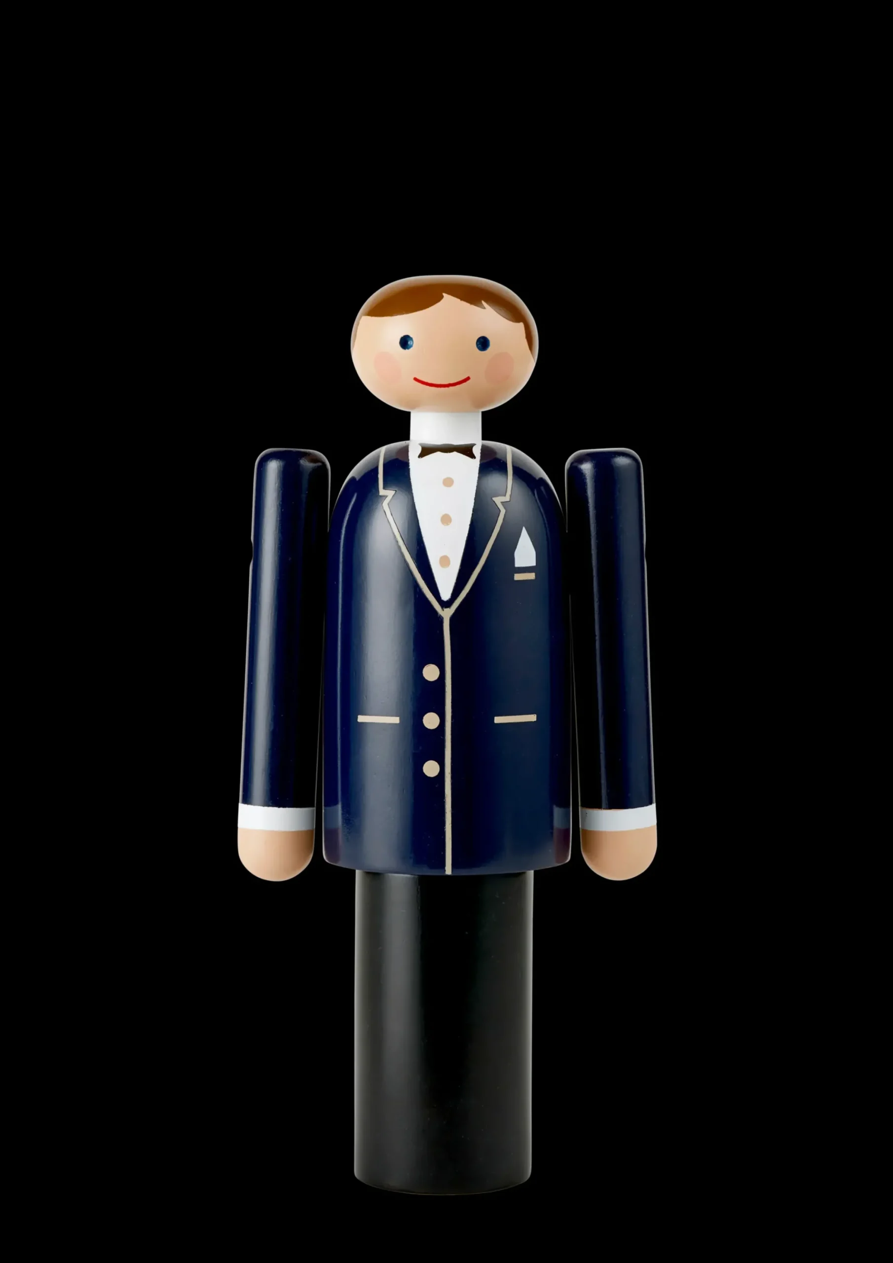 Kay Bojesen Brudgom H18 cm i blå fra serien Figurines