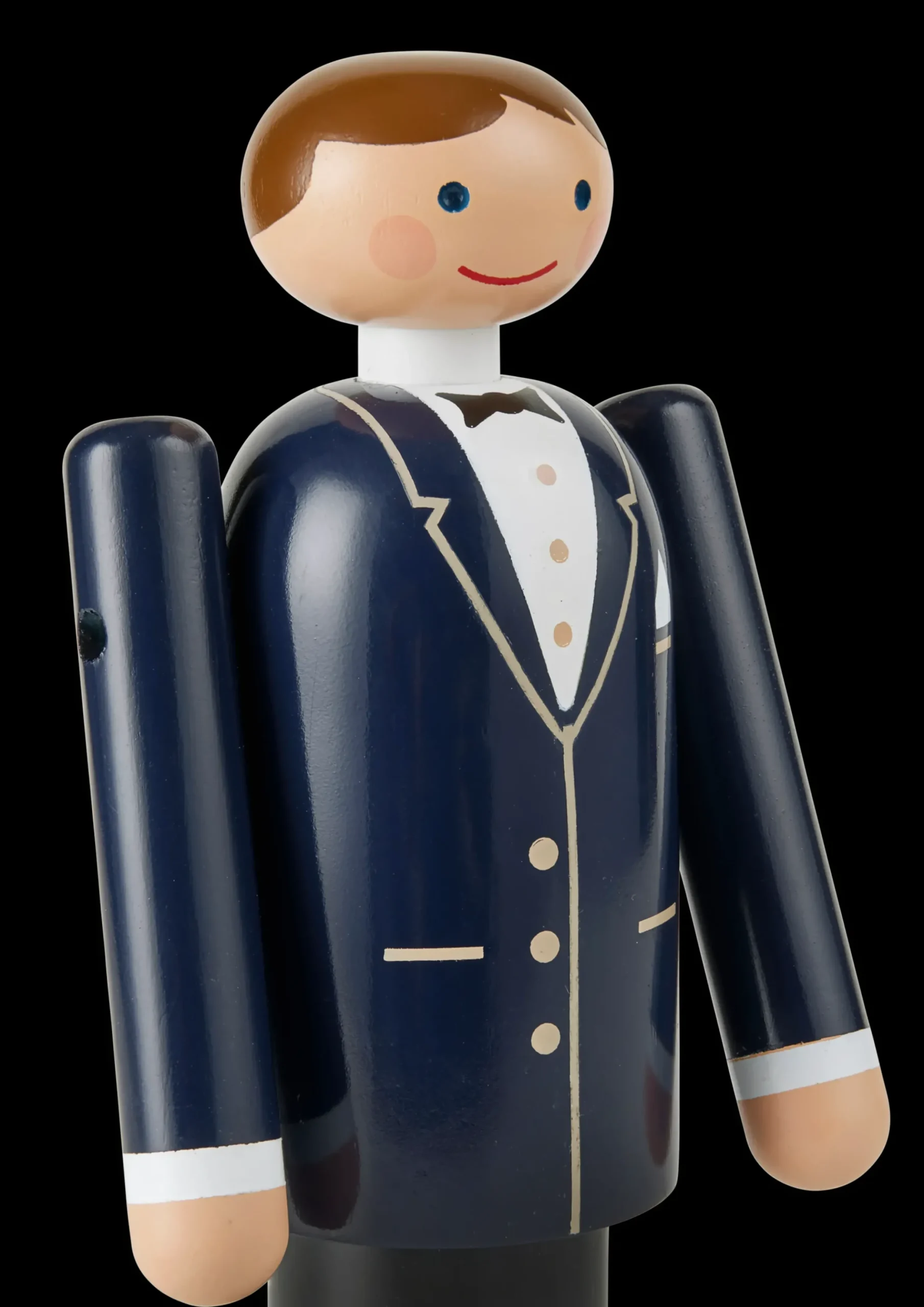 Kay Bojesen Brudgom H18 cm i blå fra serien Figurines