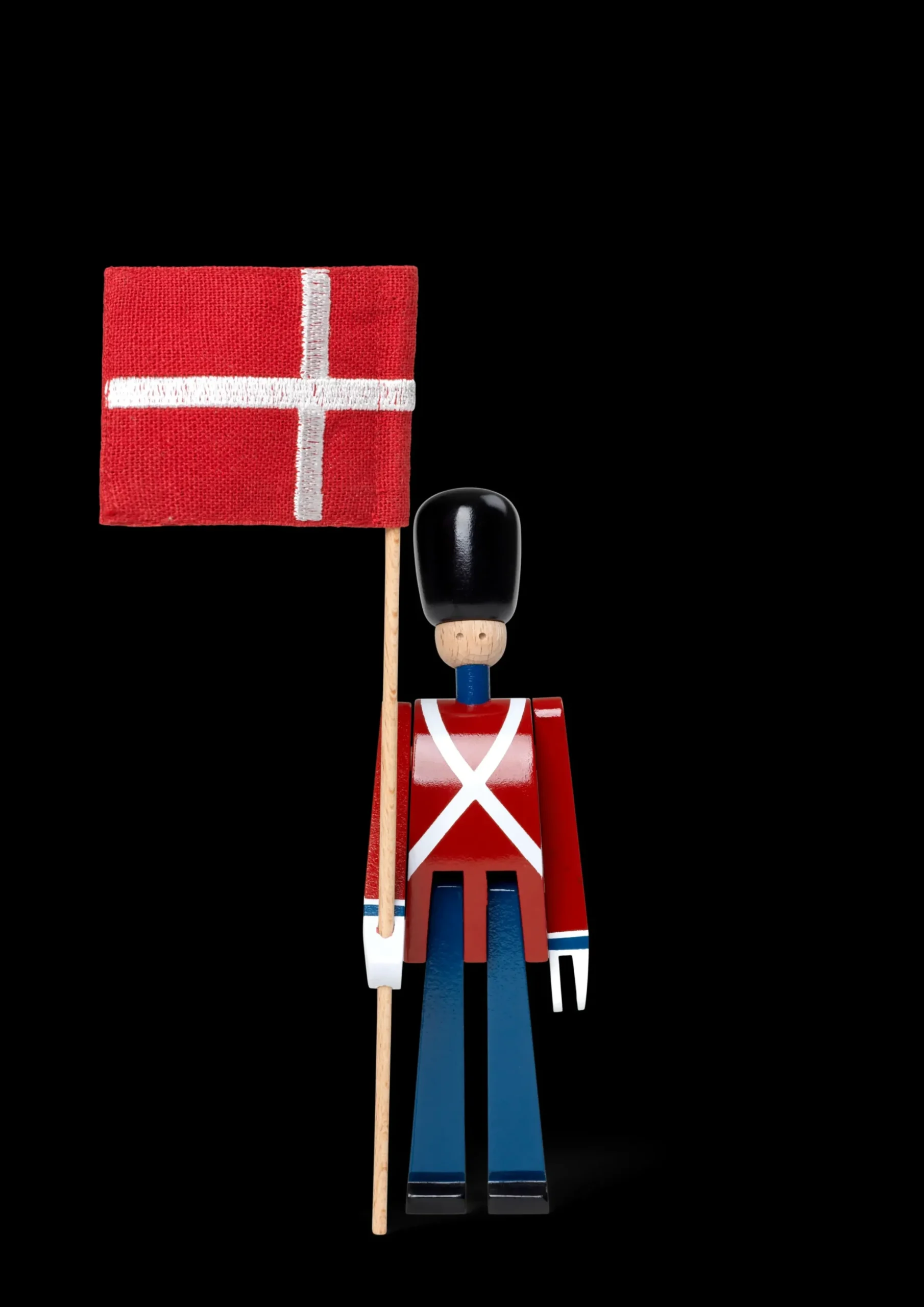 Kay Bojesen Fanebærer mini i rød fra serien Figurines