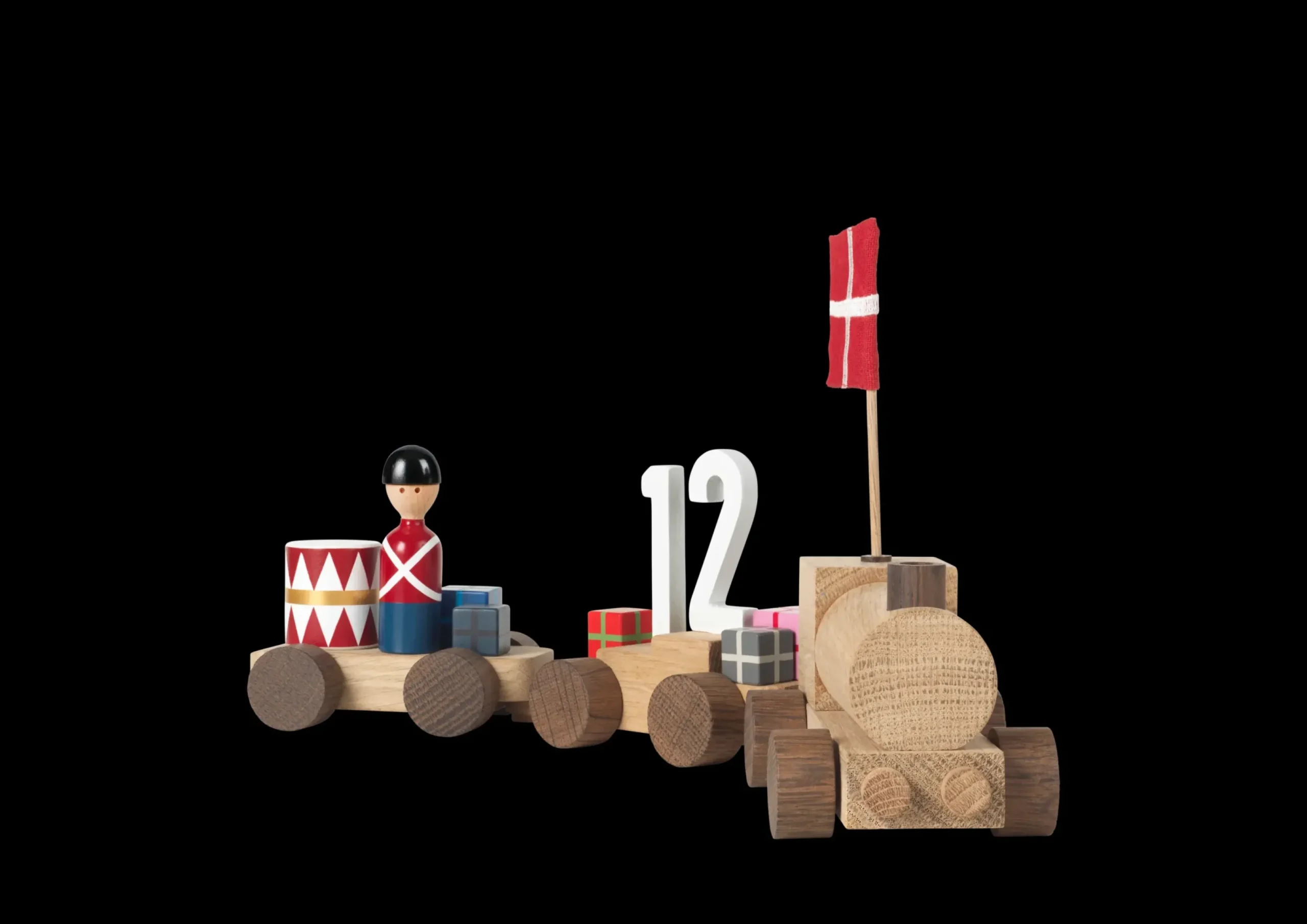Kay Bojesen Fødselsdagstog Dansk i træ fra serien Figurines