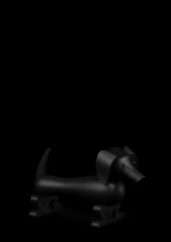 Kay Bojesen Gravhund mellem mørk bejdset eg | Køb nu