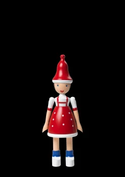 Kay Bojesen Jule Lise H17,5 i rød fra serien Figurines