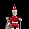 Kay Bojesen Julemand H19.5 cm i rød fra serien Figurines