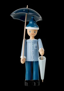 Kay Bojesen Ole Lukøje H21 i blå fra serien Figurines