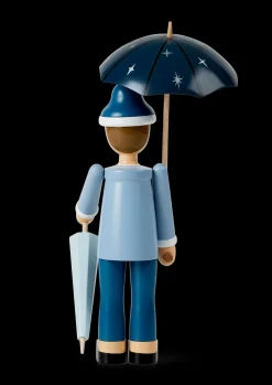 Kay Bojesen Ole Lukøje H21 i blå fra serien Figurines