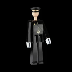 Kay Bojesen Politimand H20 cm i sort fra serien Figurines