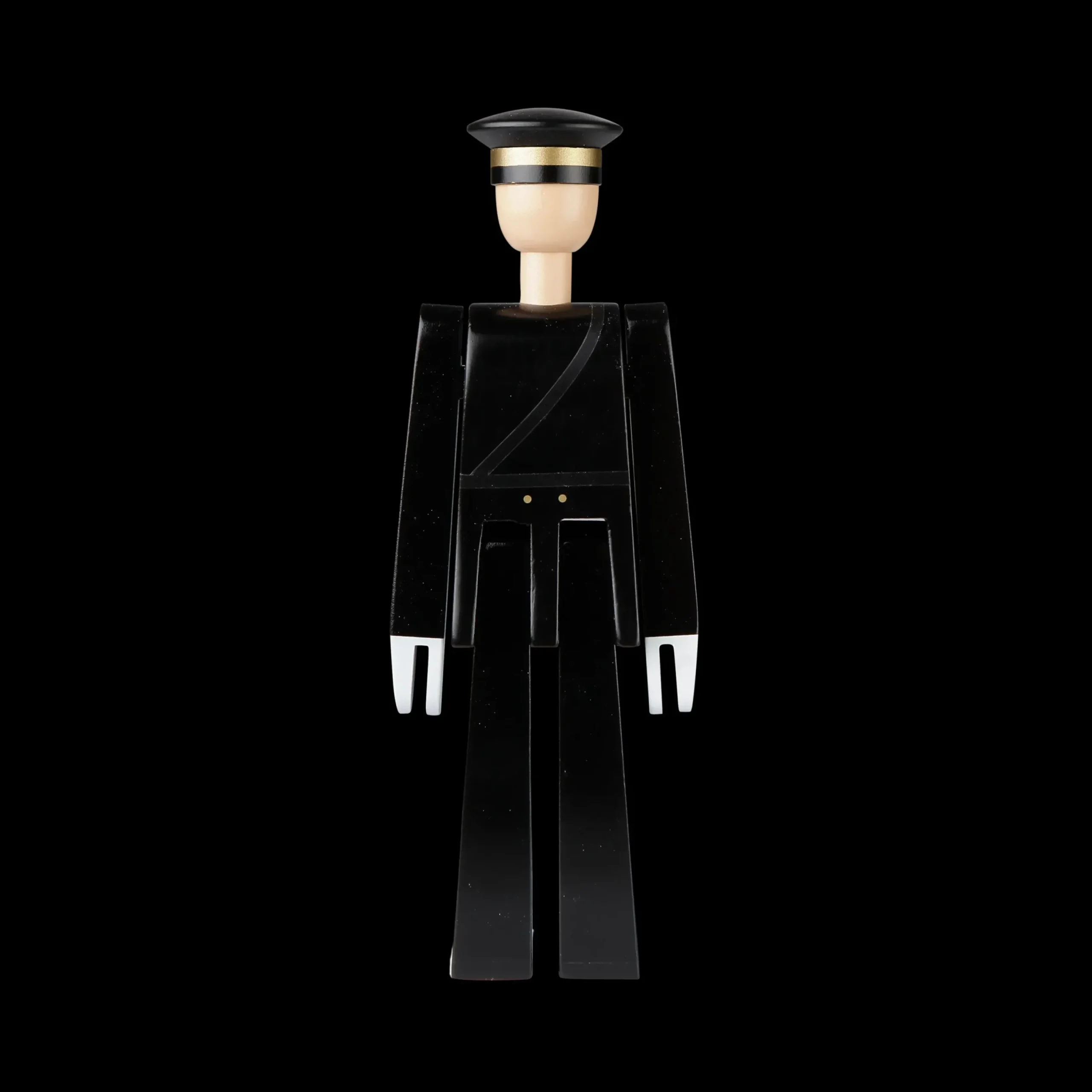 Kay Bojesen Politimand H20 cm i sort fra serien Figurines