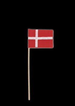 Kay Bojesen Reservedel Tekstilflag til lille garder rød/hvid