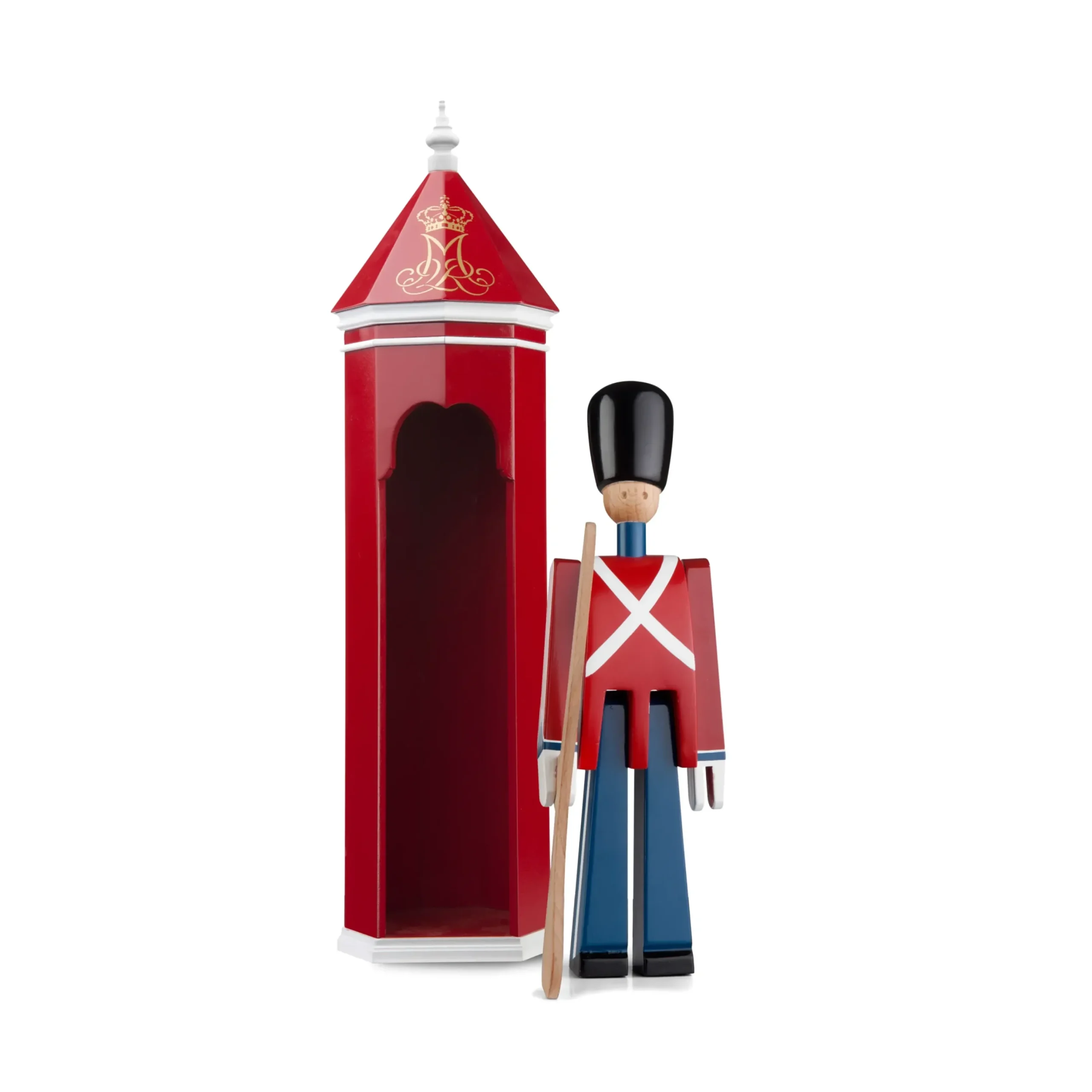 Kay Bojesen Skilderhus H36 cm i rød fra serien Figurines