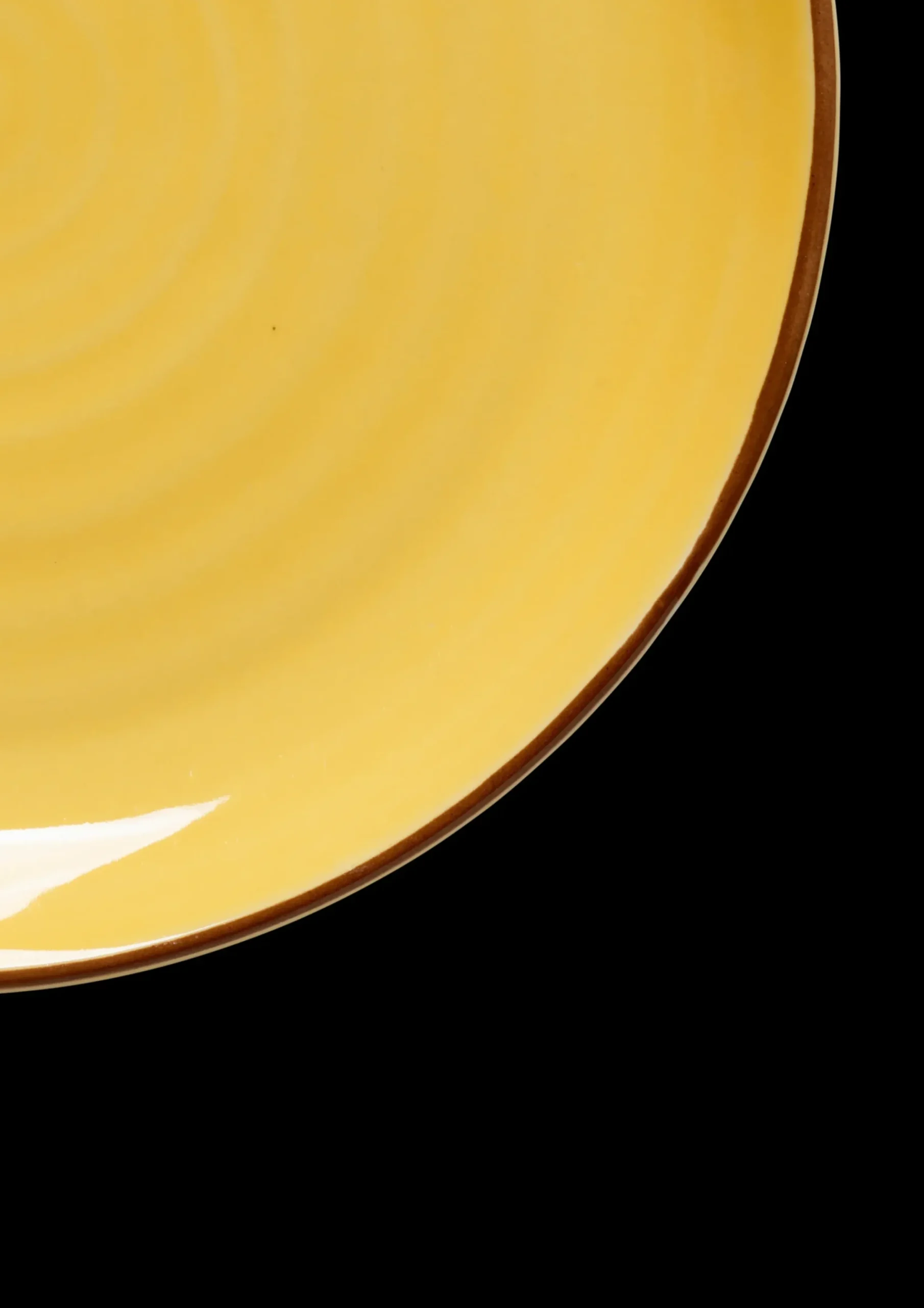 Kähler Colore Tallerken Ø19 cm saffron yellow | Køb her