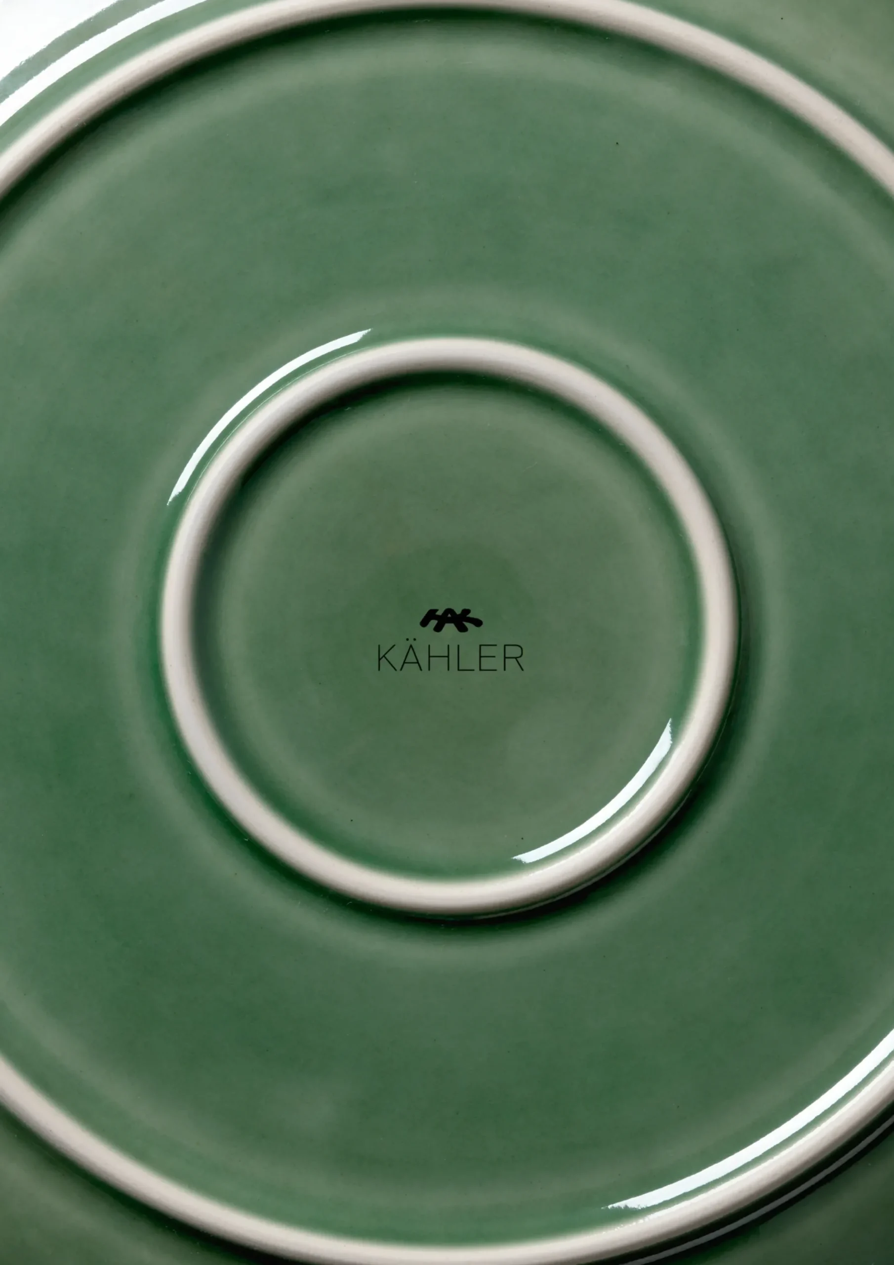 Kähler Colore Tallerken Ø27 cm sage green | Køb her