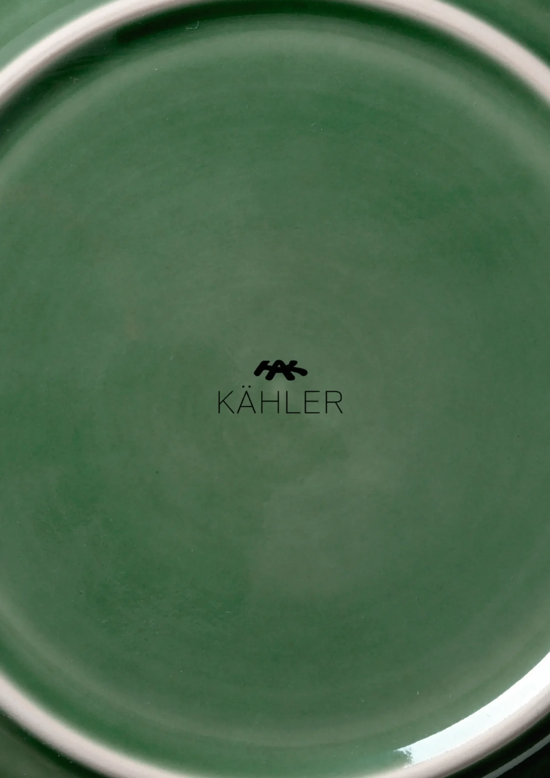 Kähler Colore Tallerken Ø19 cm sage green | Køb her