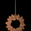 Kähler Gingerbread Julekrans Ø18.5 cm brun | Køb nu