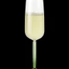 Kähler Hammershøi Champagneglas 24 cl grøn 2 stk. | Køb her