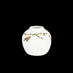 Kähler Hammershøi Christmas Vase H13 hvid m. deko | Køb her