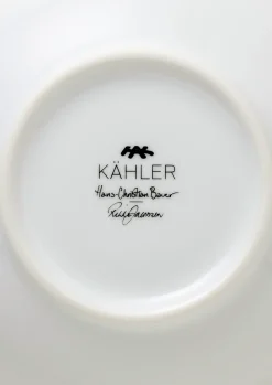 Kähler Hammershøi Christmas Skål Ø16 cm hvid m. deko 2 stk.