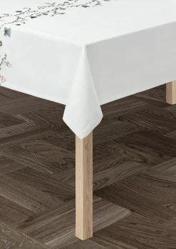 Kähler Hammershøi Christmas Dug 150x370 cm hvid m. deko