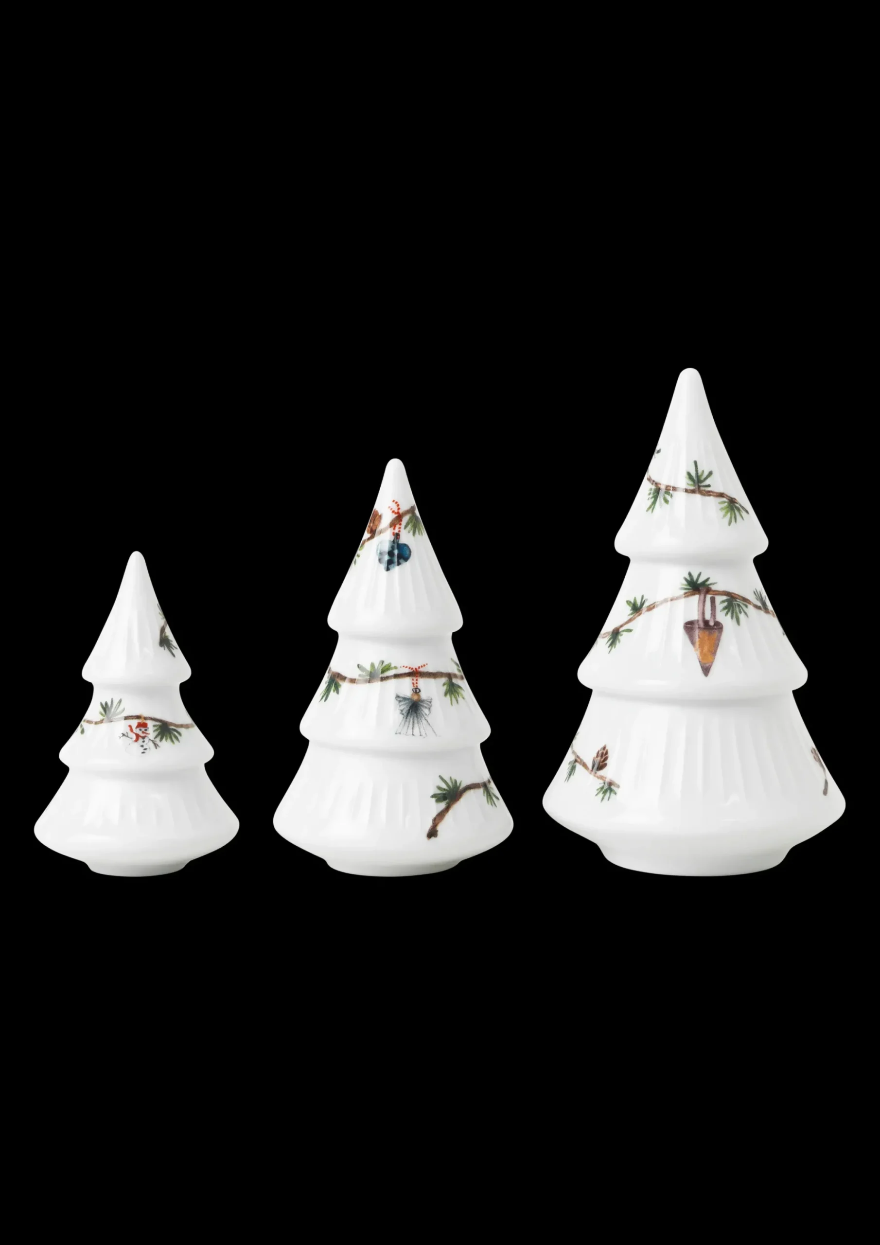 Kähler Hammershøi Christmas Juletræs sampak hvid m. deko