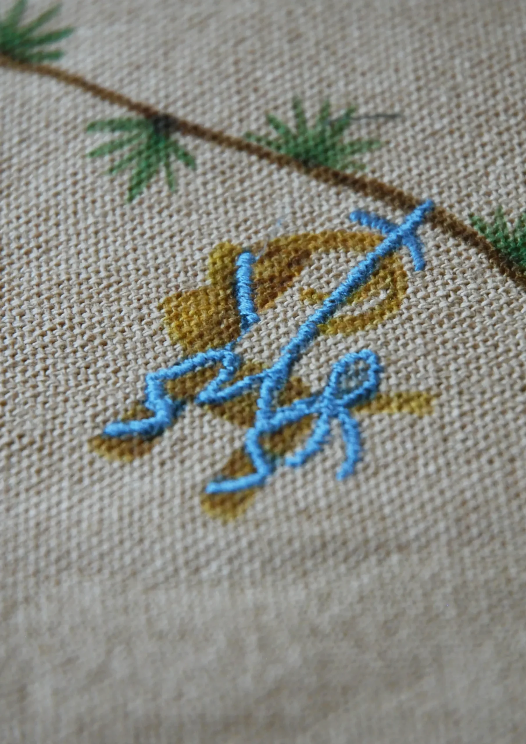 Kähler Hammershøi Christmas Juletræstæppe Ø130 cm sand