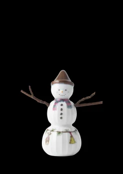 Kähler Hammershøi Christmas Snedreng H9 hvid m. deko