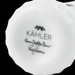 Kähler Hammershøi Christmas Snepige hængende H6.5 hvid deko