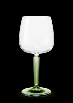 Kähler Hammershøi Hvidvinsglas 35 cl grøn 2 stk. | Køb her