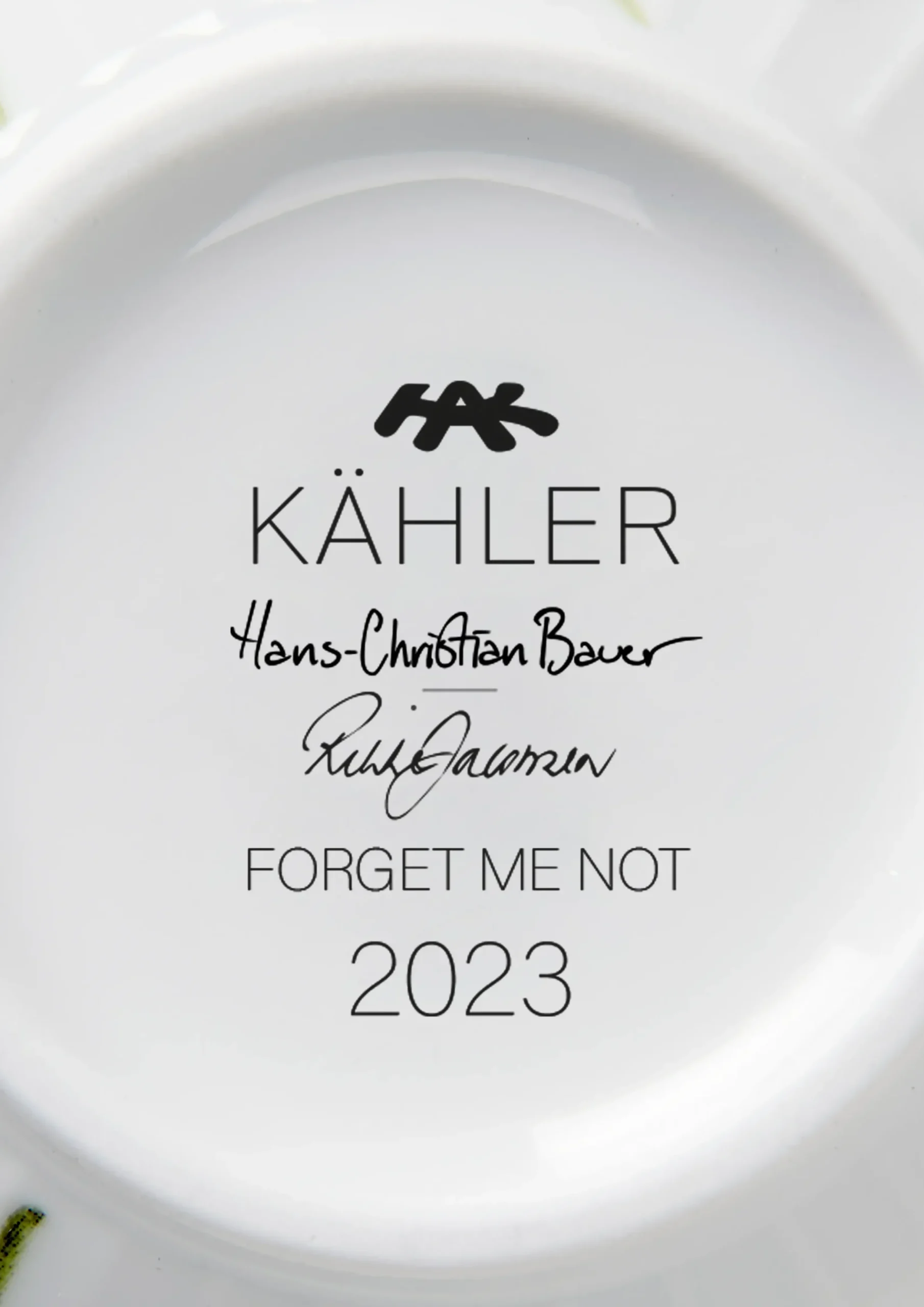 Kähler Hammershøi Summer Krus 33 cl forglemmigej | Køb her