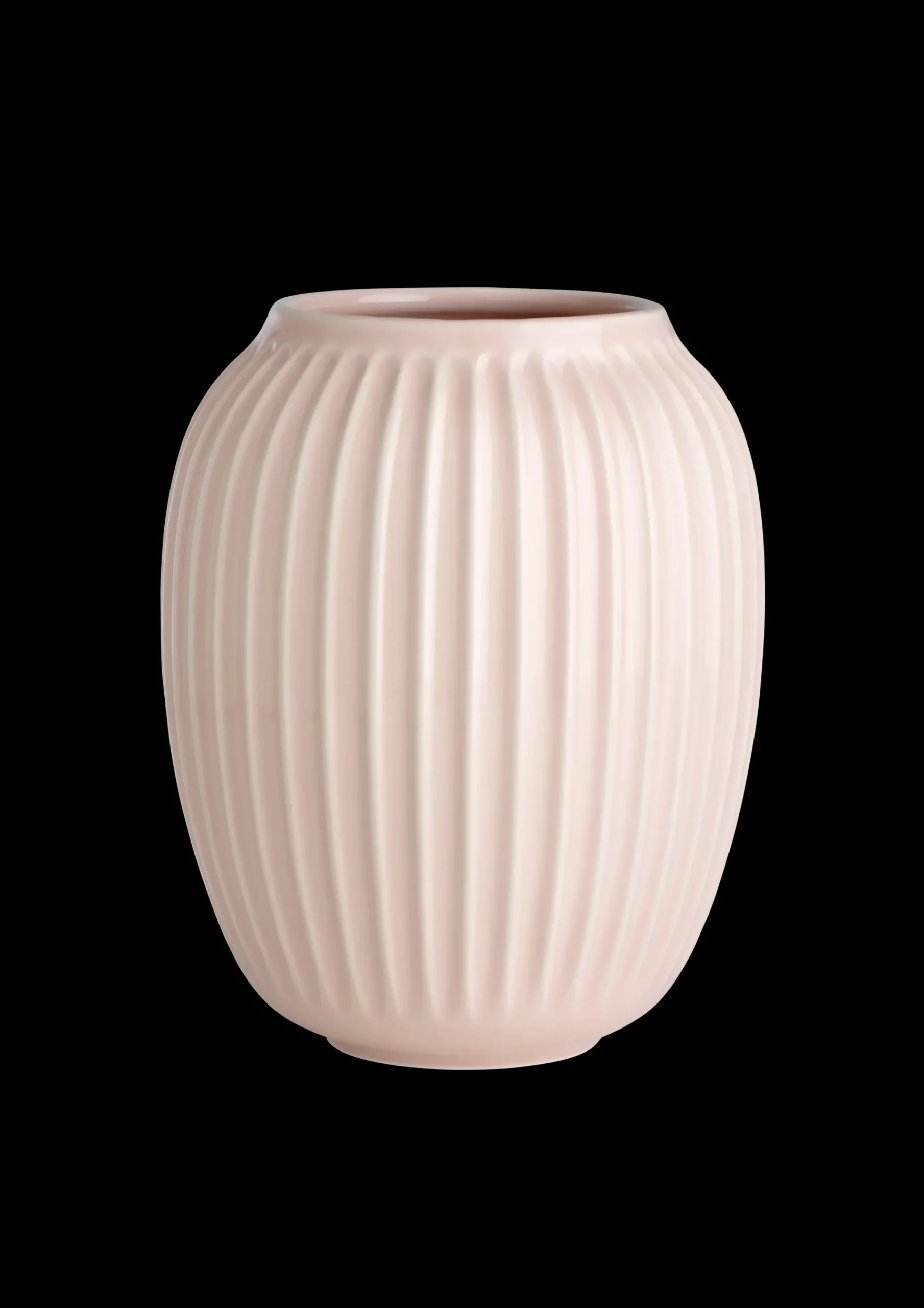 Kähler Hammershøi Vase 21 cm rosa | Køb hos Rosendahl.com