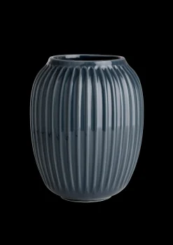 Kähler Hammershøi Vase H21 antracitgrå (15381) | Køb her