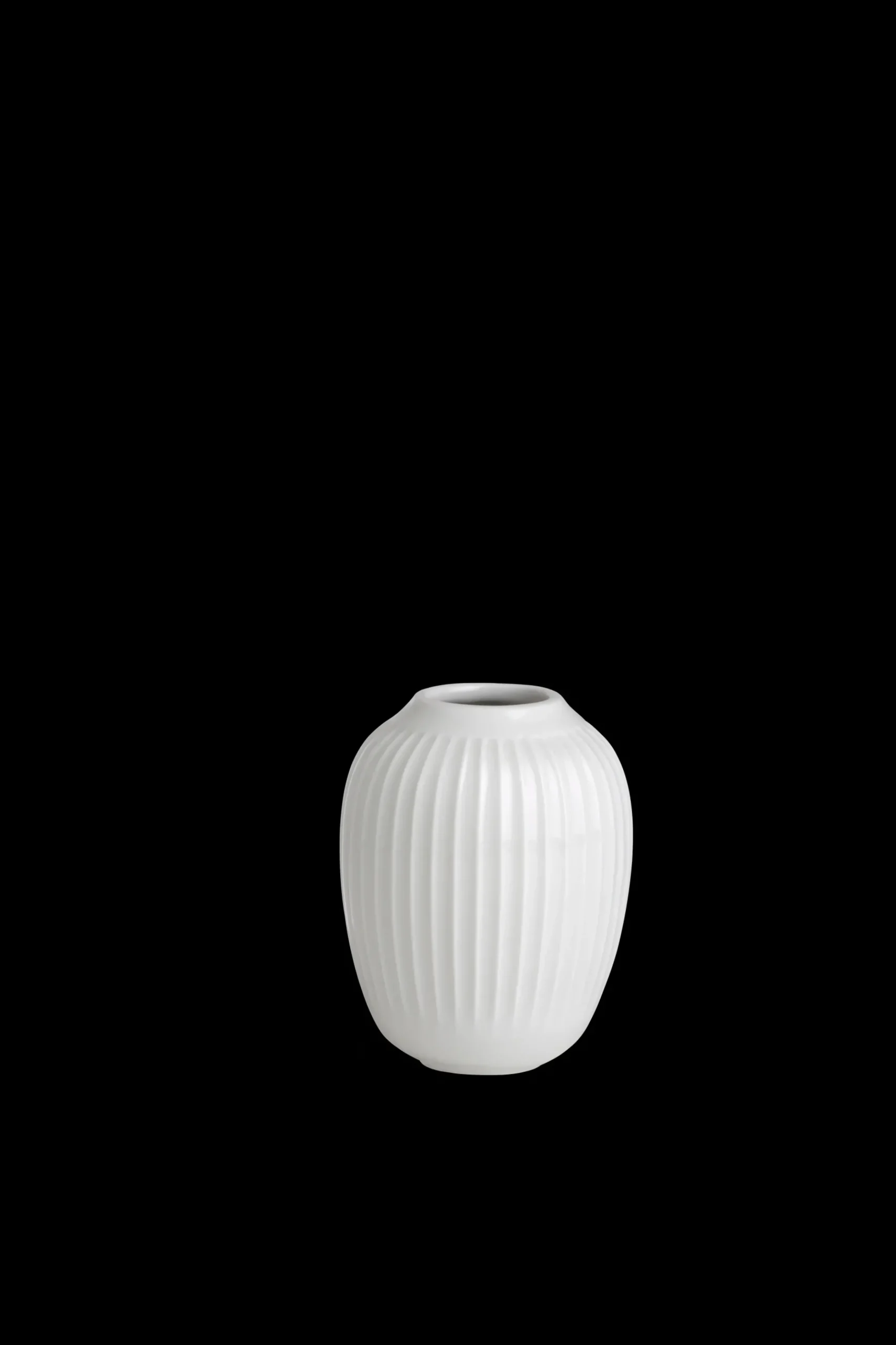 Kähler Hammershøi Vase H10.5 hvid (15370) | Køb her