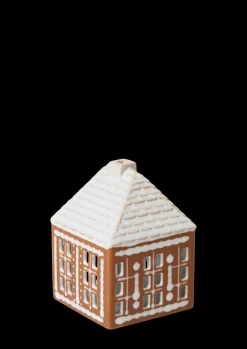 Kähler Lyshus lille i brun fra serien Gingerbread | Køb her