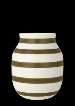 Kähler Omaggio Vase H20 cm olivengrøn | Køb på Rosendahl.com
