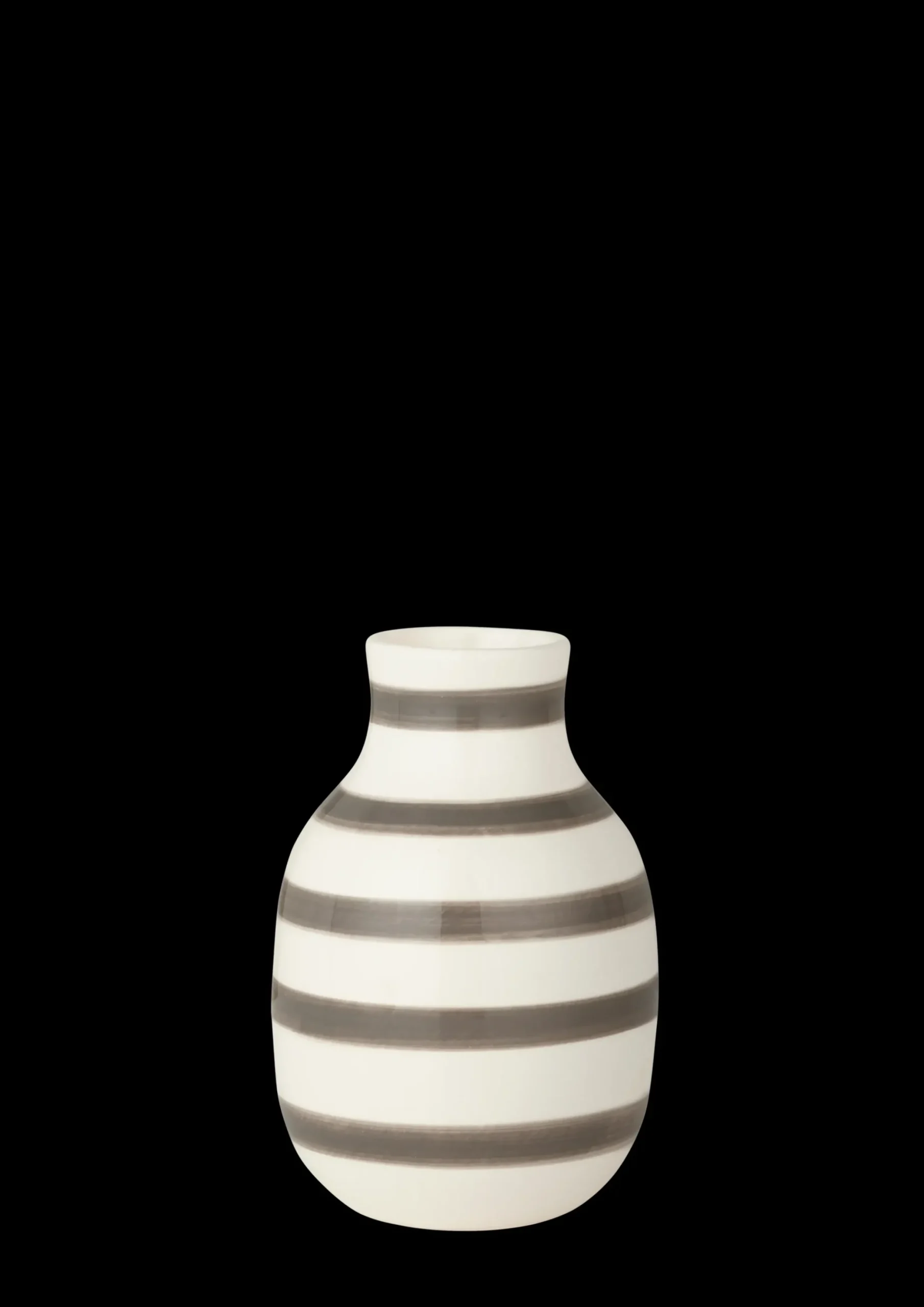 Kähler Omaggio Vase H12.5 varm grå | Køb på Rosendahl.com