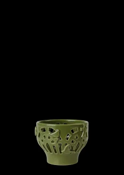 Kähler Orangery Fyrfadsstage Ø9.5 cm green garden | Køb her