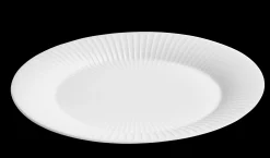 Kähler Ovalt serveringsfad 28.5x22.5 cm i hvid | Køb her