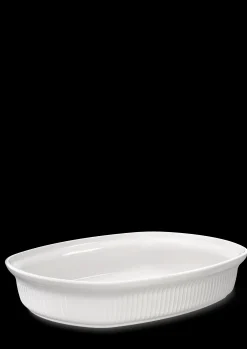 Kähler Ovnfast fad 39x29.5 cm i hvid fra serien Hammershøi