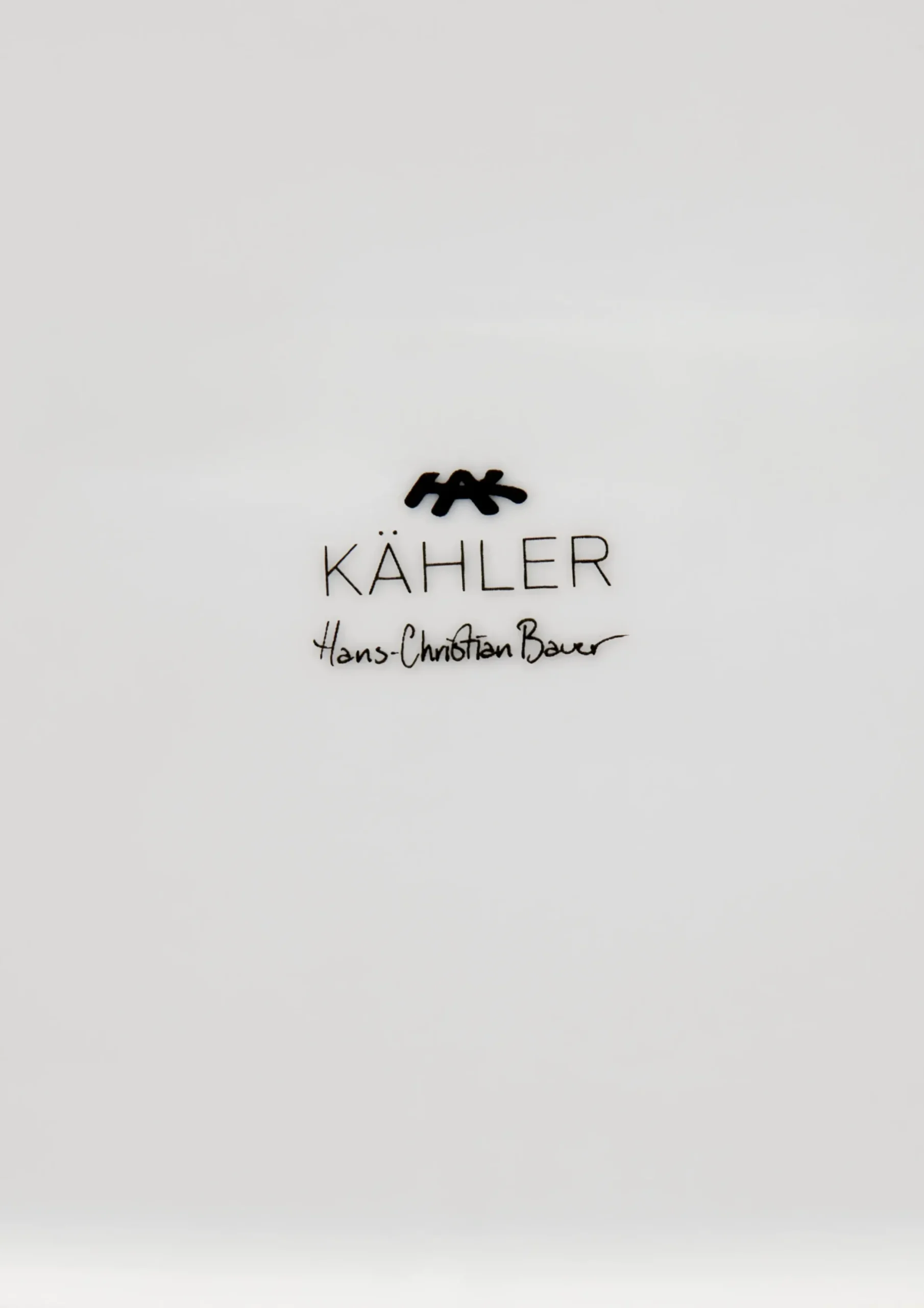 Kähler Ovnfast fad 39x29.5 cm i hvid fra serien Hammershøi