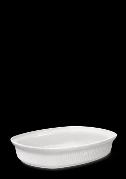 Kähler Ovnfast fad 32x24 cm i hvid fra serien Hammershøi