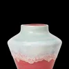 Kähler Poppery Vase H20.5 cm mint/pink | Køb hos os