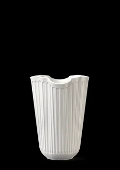Kähler Unfold Vase H16.5 cm i hvid fra serien Hammershøi