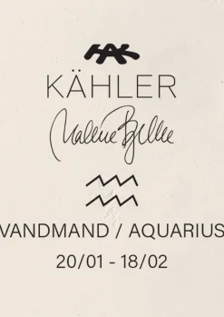 Kähler Vandmand H19 i hvid fra serien Astro | Køb her
