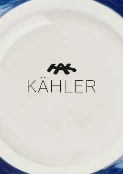 Kähler Vase H13 cm i blå fra serien Tulle | Køb her