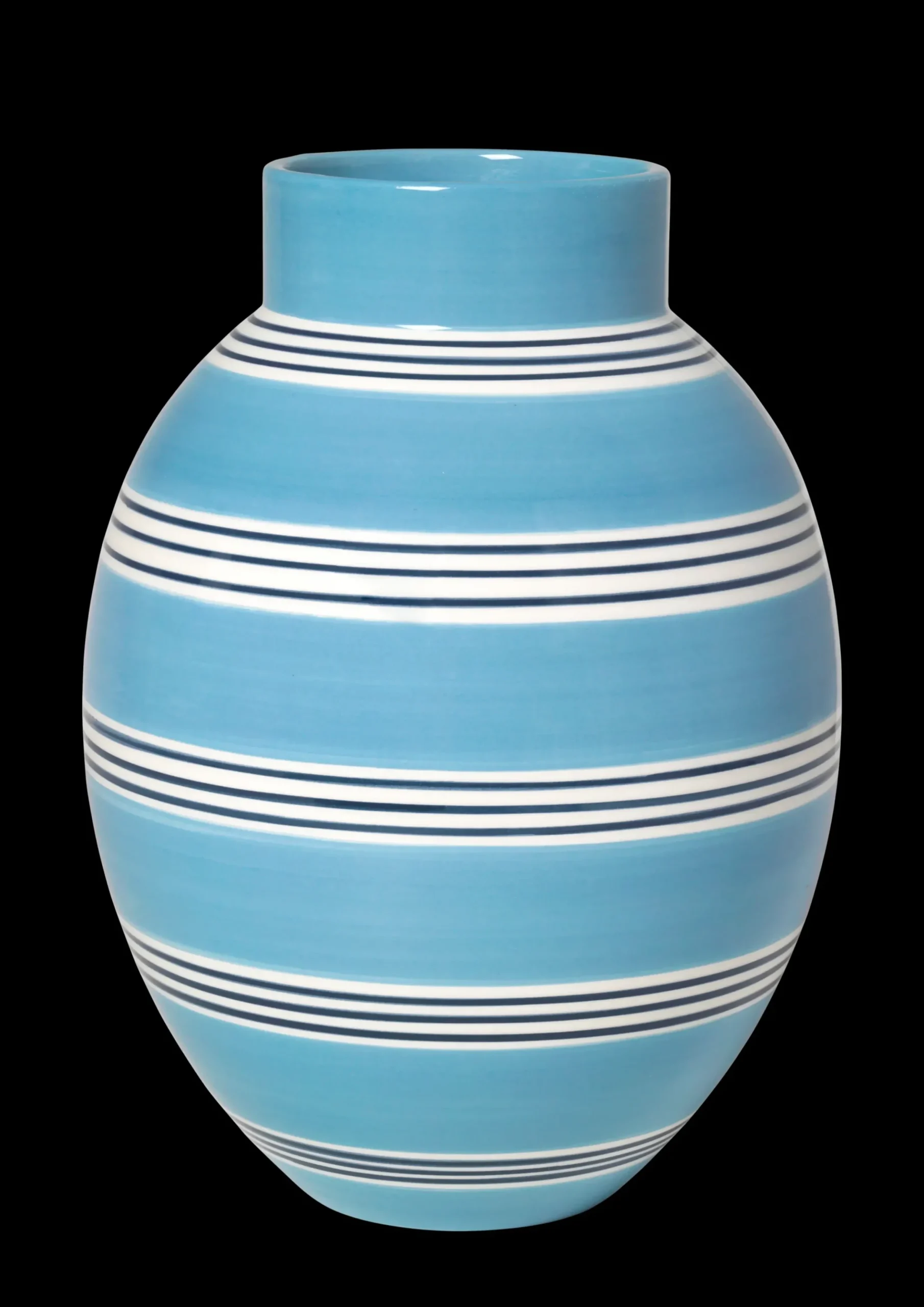 Kähler Vase H30 cm i blå fra serien Omaggio Nuovo | Køb her