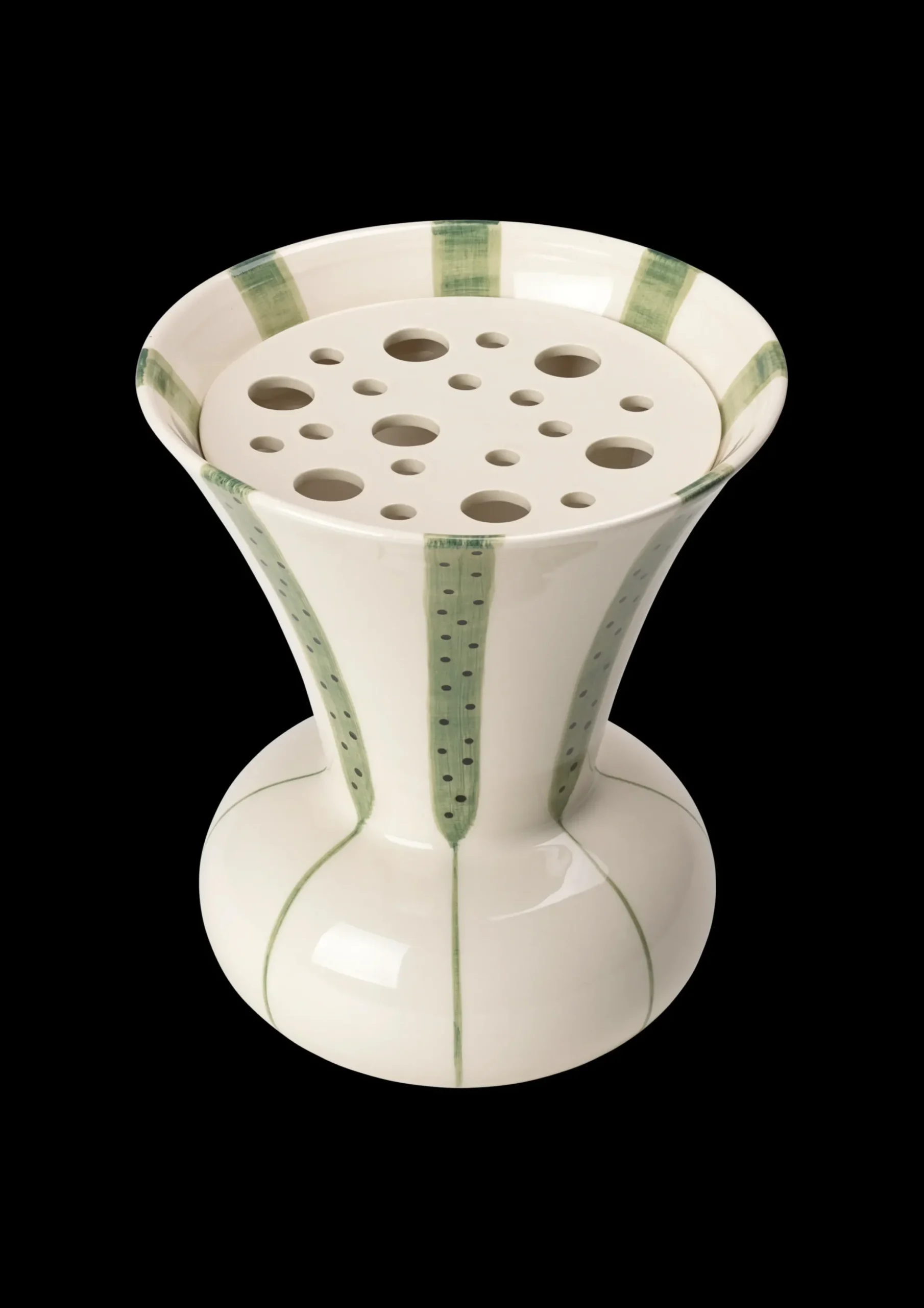 Kähler Vase H20 cm i grøn fra serien Signature | Køb her
