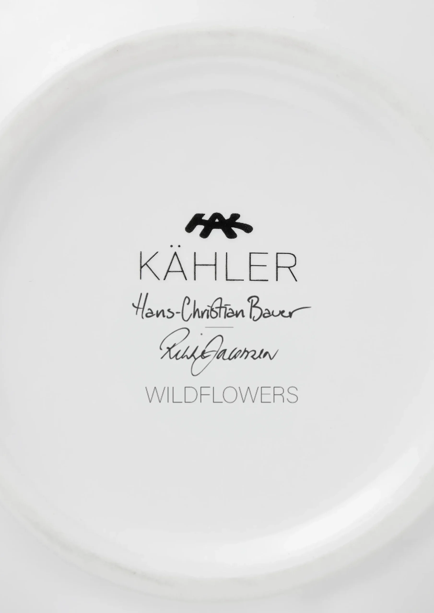 Kähler Vase H21 cm i hvid fra serien Hammershøi Summer