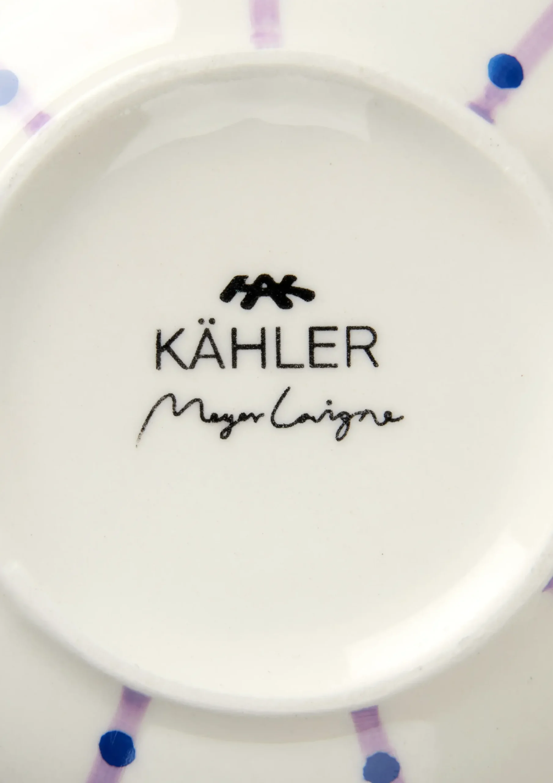 Kähler Vase H15 cm i lilla fra serien Signature | Køb her