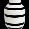 Kähler Vase H31 cm i sort fra serien Omaggio | Køb her