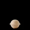 Lyngby Porcelæn Chapeau Bonbonniere Ø12.5 cm camel porcelæn