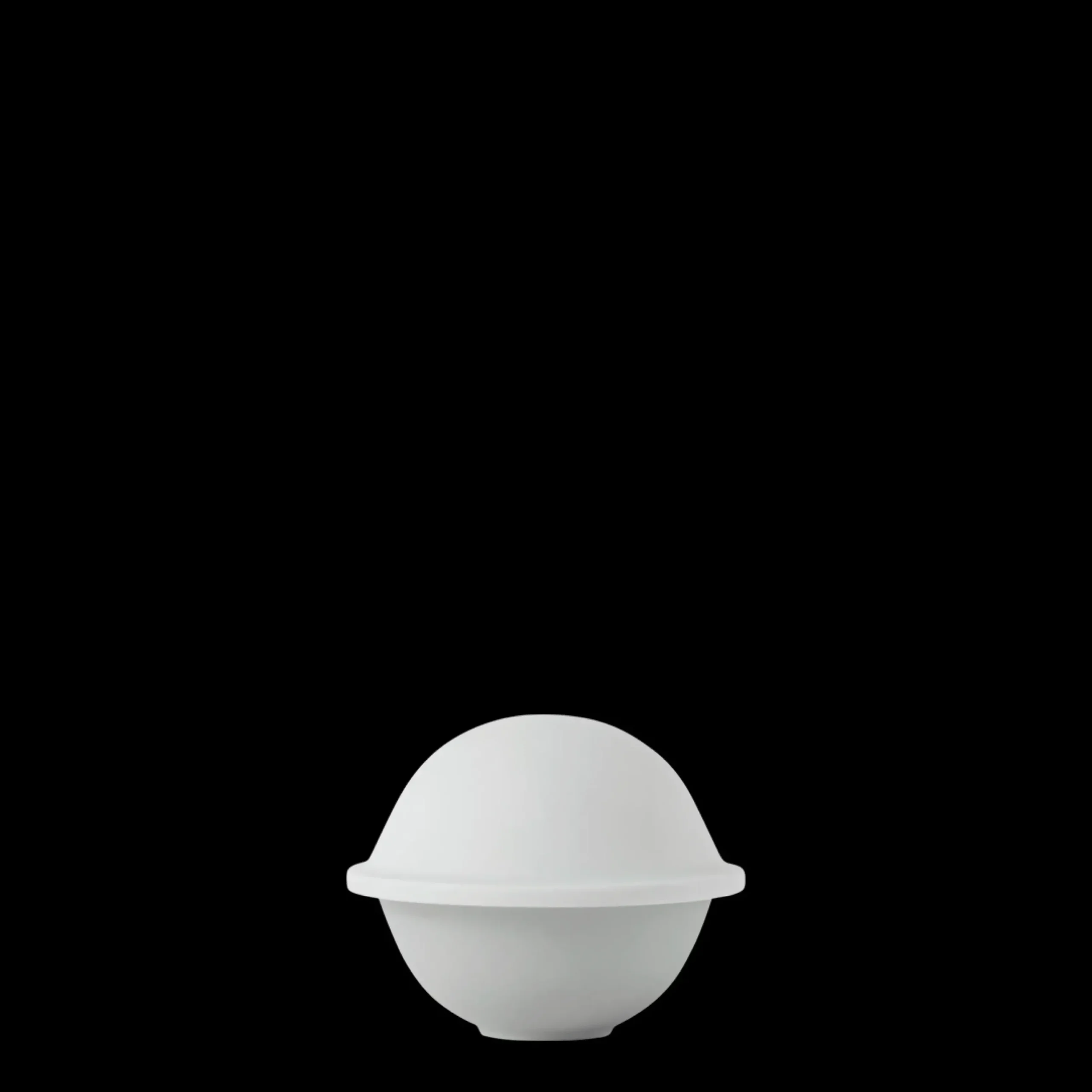 Lyngby Porcelæn Chapeau Bonbonniere Ø12.5 cm hvid porcelæn